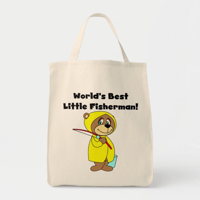 Beste kleine der Fischer-T-Shirts und Geschenke Tragetasche (Vorne)