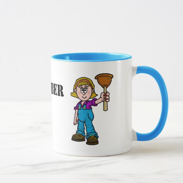 Beste Klempnerin Kaffeetasse (Rechts)
