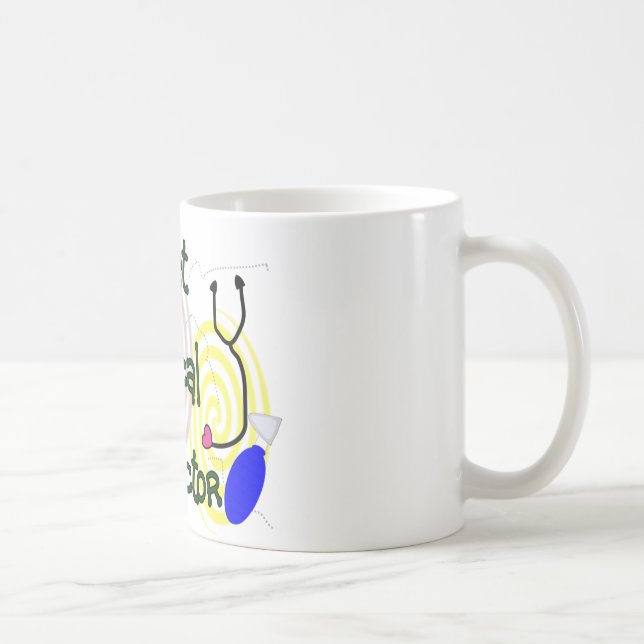Beste klinische Lehrer-Krankenpflege-Geschenke Kaffeetasse (Rechts)