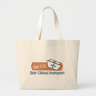 Beste klinische Lehrer-Taschen-Tasche Jumbo Stoffbeutel