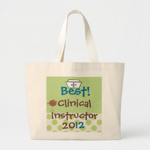 Beste klinische Lehrer-Taschen-Tasche Jumbo Stoffbeutel