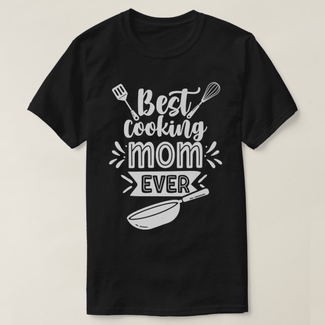 Beste Koch-Mama je Koch Mama Mama Mothe T-Shirt (Design vorne)