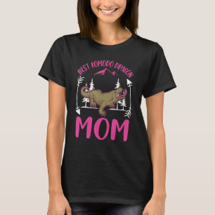 Beste Komodo Dragon Mama je Monitor Lizard T-Shirt