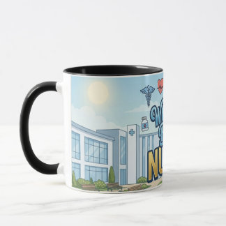 Beste Krankenschwester der Welt Reisebecher Tasse