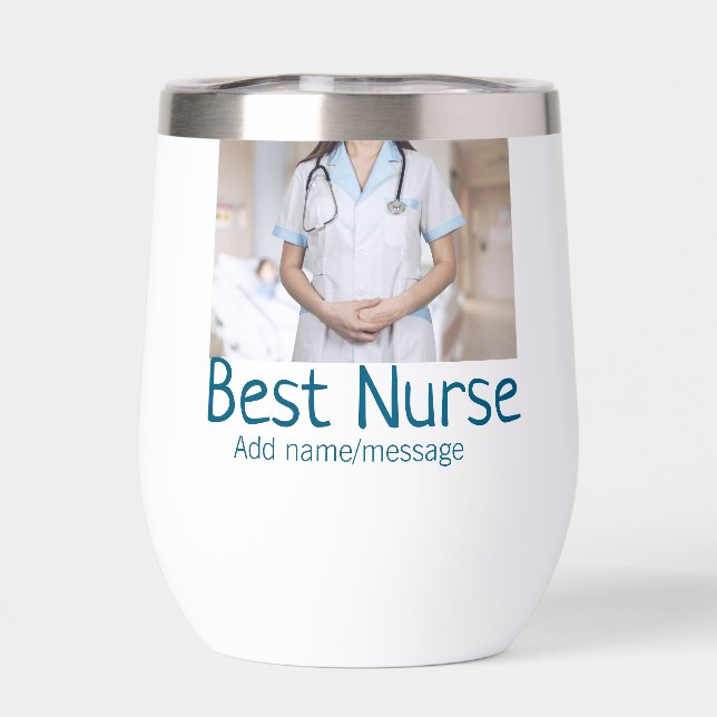 Beste Krankenschwester fügt Bildname Text ärztlich (Rückseite)