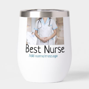 Beste Krankenschwester fügt Bildname Text ärztlich