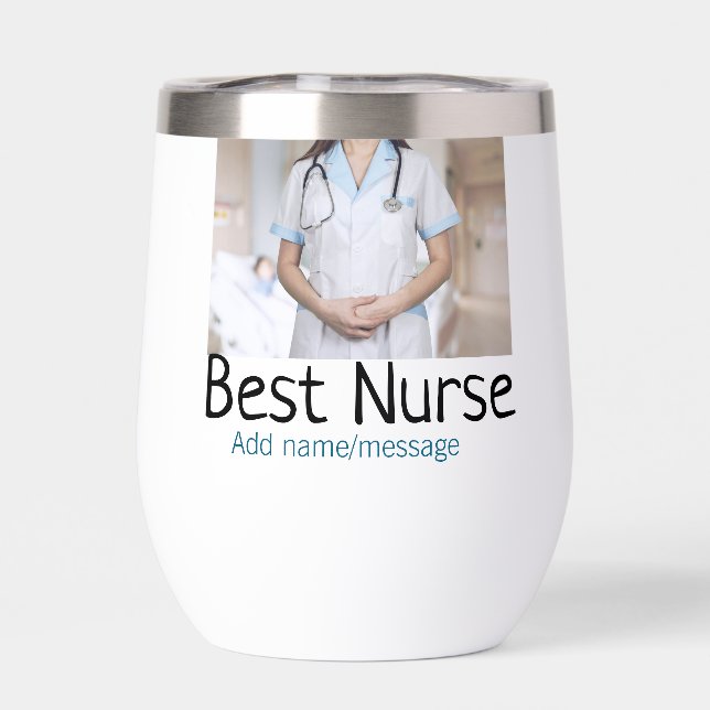 Beste Krankenschwester fügt Bildname Text ärztlich (Rückseite)