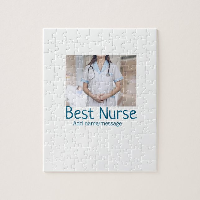 Beste Krankenschwester fügt Bildname Text ärztlich (Vertikal)