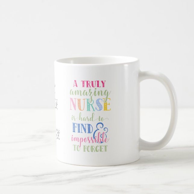 Beste Krankenschwester, Krankenschwester-Tasse, Kaffeetasse (Rechts)
