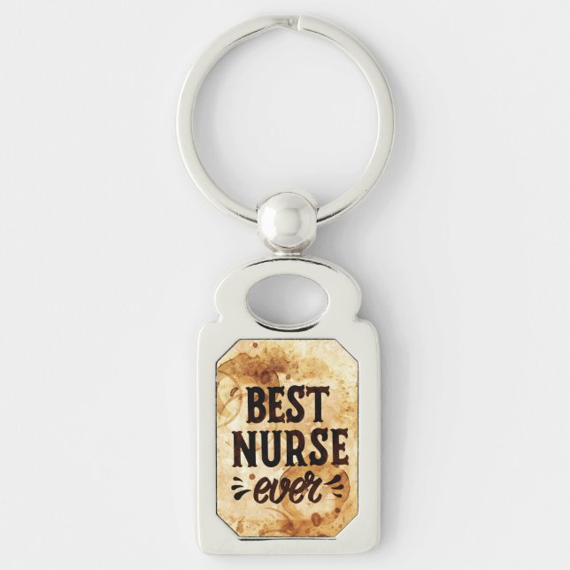 Beste Krankenschwester Schlüsselanhänger (Vorderseite)