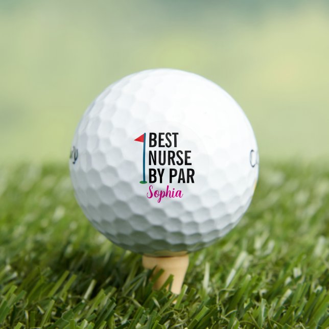 Beste Krankenversicherung von Par Personalisiert D Golfball (Insitu T-Shirt)