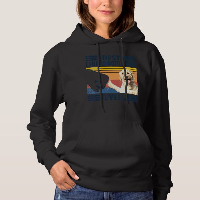 Beste Labradoodle-Mama je Hunde Mama Mütter Hoodie (Vorderseite)