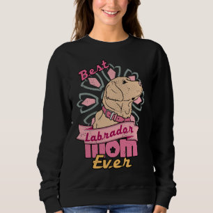 Beste Labrador-Mama je Angepasster Scoop Sweatshirt