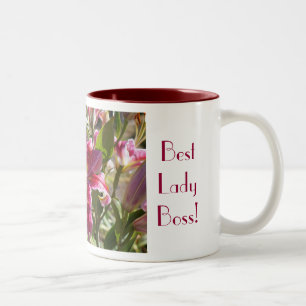 Beste Lady Boss Kaffeetassen Lily Meery Cheery Joy