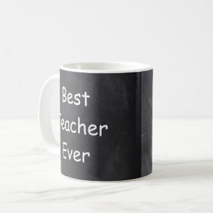 Beste Lehrerin je Chalkboard Design Geschenk Idee Kaffeetasse