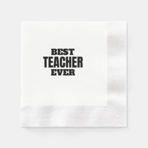 beste Lehrerin je Serviette