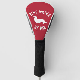 Beste Long Hair Dackel Dog by Par Golf Head Cover Golf Headcover