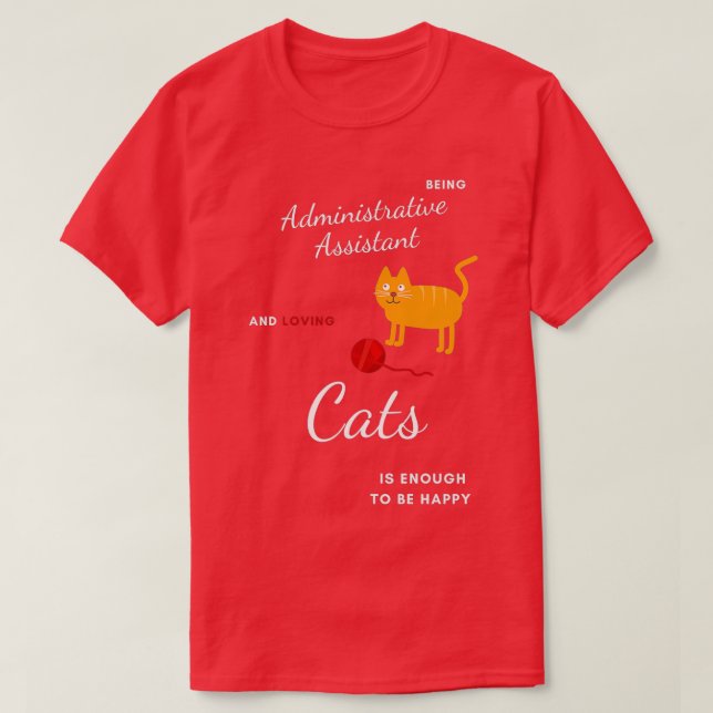 Beste lustige Geschenkidee für Verwaltungsassisten T-Shirt (Design vorne)