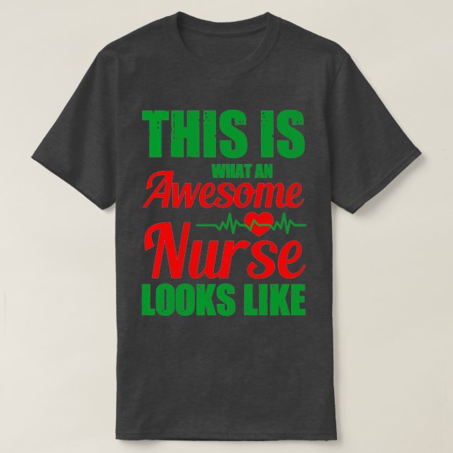 Beste lustige Krankenschwester Design T-Shirt (Design vorne)
