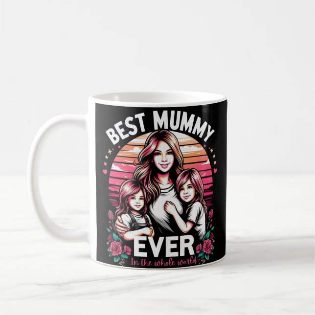 Beste Mama aller Zeiten Kaffeetasse (Links)