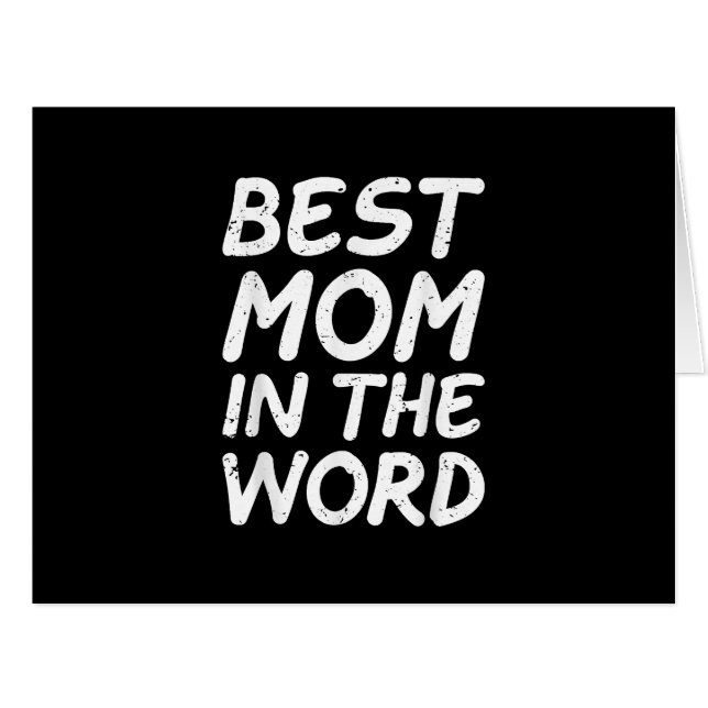 Beste Mama am Weltmüttertag 2025 (Vorderseite (Horizontal))