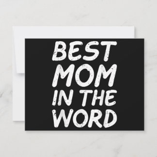 Beste Mama am Weltmüttertag 2025