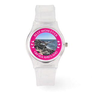 Beste Mama Atlantische Ozeanwellen Armbanduhr