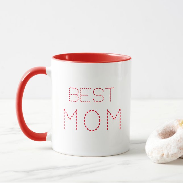 Beste Mama Beste Mama je Beste Mutter Tasse (Mit Donut)