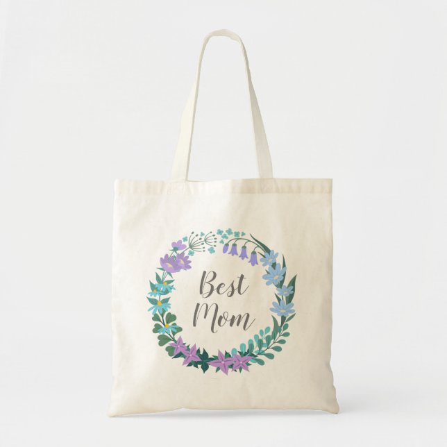 Beste Mama Bluebells Grödnerwoche Haushalt Tragetasche (Vorne)