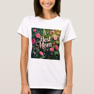 Beste Mama Blumenkohl-Blume für den Muttertag T-Shirt