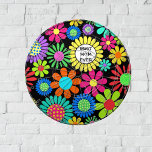Beste Mama Blumenmuster Dartscheibe<br><div class="desc">Beste Mutter Blumenmuster Dartboard.</div>