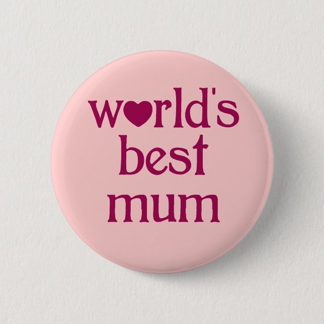 Beste Mama Button (Vorderseite)