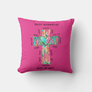 Beste Mama Christlich Personalisiert Kissen