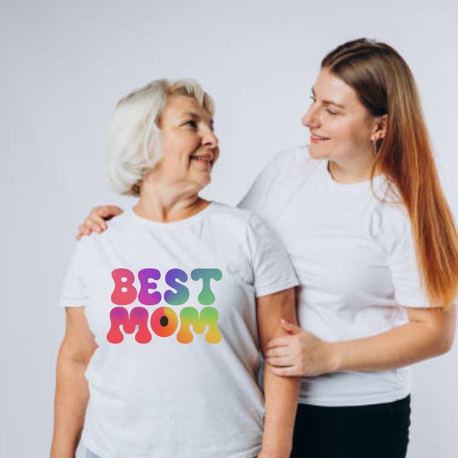 Beste Mama Elegante Mama T-Shirt (Von Creator hochgeladen)