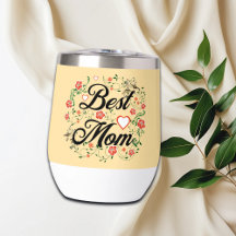 Beste Mama Elegantes Blumendesign