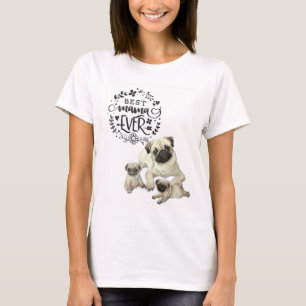 Beste Mama-Ever-Mops-Hunde T-Shirt