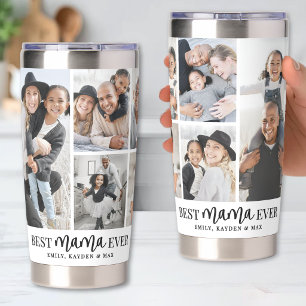 Beste Mama Foto Mutter Thermobecher