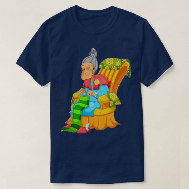 Beste Mama für das Knittern je 383 T-Shirt (Design vorne)