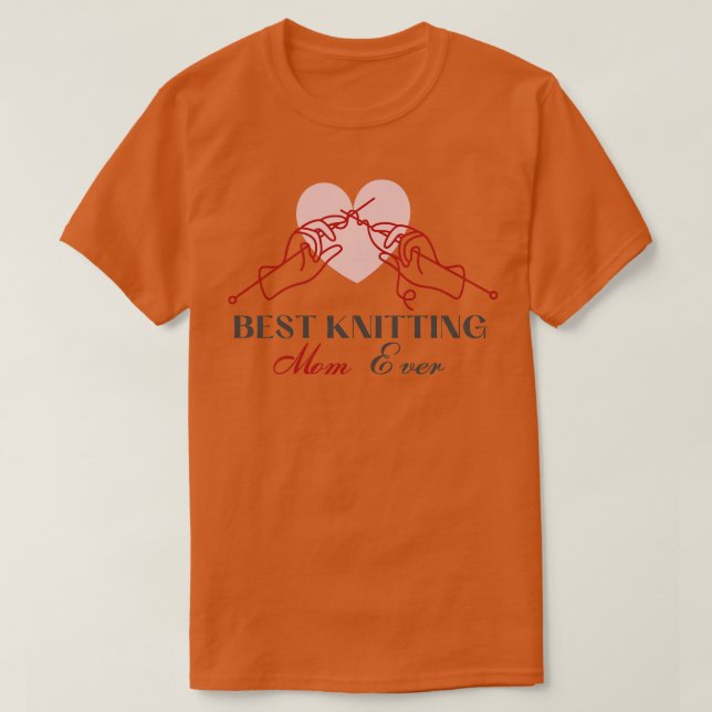 Beste Mama für das Knittern je Geschenk 5 T-Shirt (Design vorne)