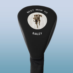 Beste Mama für Hund Individueller Text Foto Erinne Golf Headcover