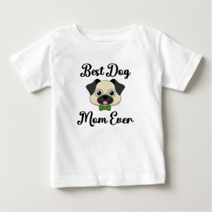 Beste Mama für Hunde Baby T-shirt