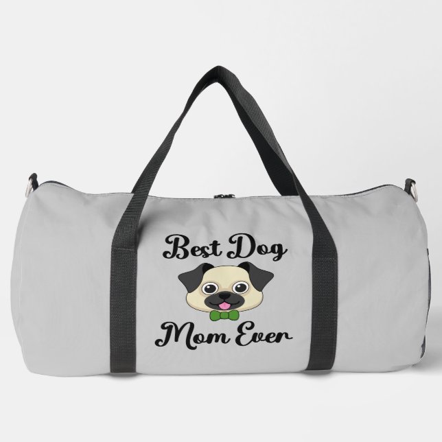 Beste Mama für Hunde Duffle Bag (Vorderseite)