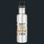 Beste Mama für Hunde je Besitzer 2 Fotos Edelstahlflasche<br><div class="desc">Beste Hunde Mama Ever Pet Besitzer 2 Fotos Edelstahlflasche. Modernes und einfaches Design mit dem Text "Beste Hundemutter je" und einem Platz für 2 Fotos. Es ist ein einzigartiges und nachdenkliches Geschenk für Ihre Mutter,  die Hundebesitzerin am Muttertag,  Geburtstag oder Weihnachten ist. Fügen Sie Ihre Fotos hinzu.</div>