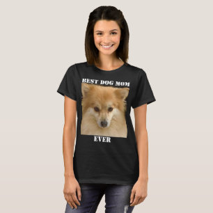Beste Mama für Hunde je Foto Spaß Niedlicher T - S T-Shirt