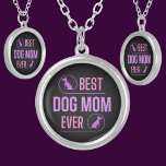 Beste Mama für Hunde je, Funny Mothers Day Geschen Versilberte Kette<br><div class="desc">Best Dog Mama Ever,  Funny Mthers Day Gift Design ist ein großartiges Geschenk für Ihre Mama,  Ehefrau,  Schwester oder Freunde,  die Hunde besitzen! Lass ihnen,  wie sehr sie geschätzt werden.</div>