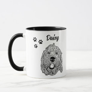 Beste Mama für Hunde je Goldendoodle Hund Personal Tasse