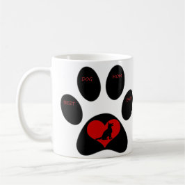 Beste Mama für Hunde je Kaffeepause Tasse