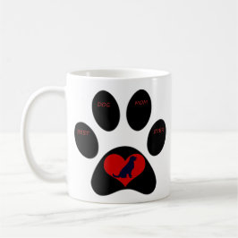 Beste Mama für Hunde je Kaffeepause Tasse