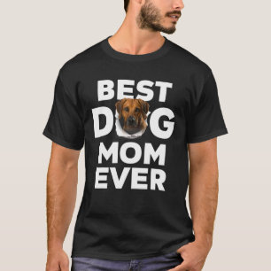 Beste Mama für Hunde je Rhodesian Ridgeback Liebha T-Shirt