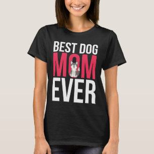 Beste Mama für Hunde je Sibirische Husky-Mama T-Shirt